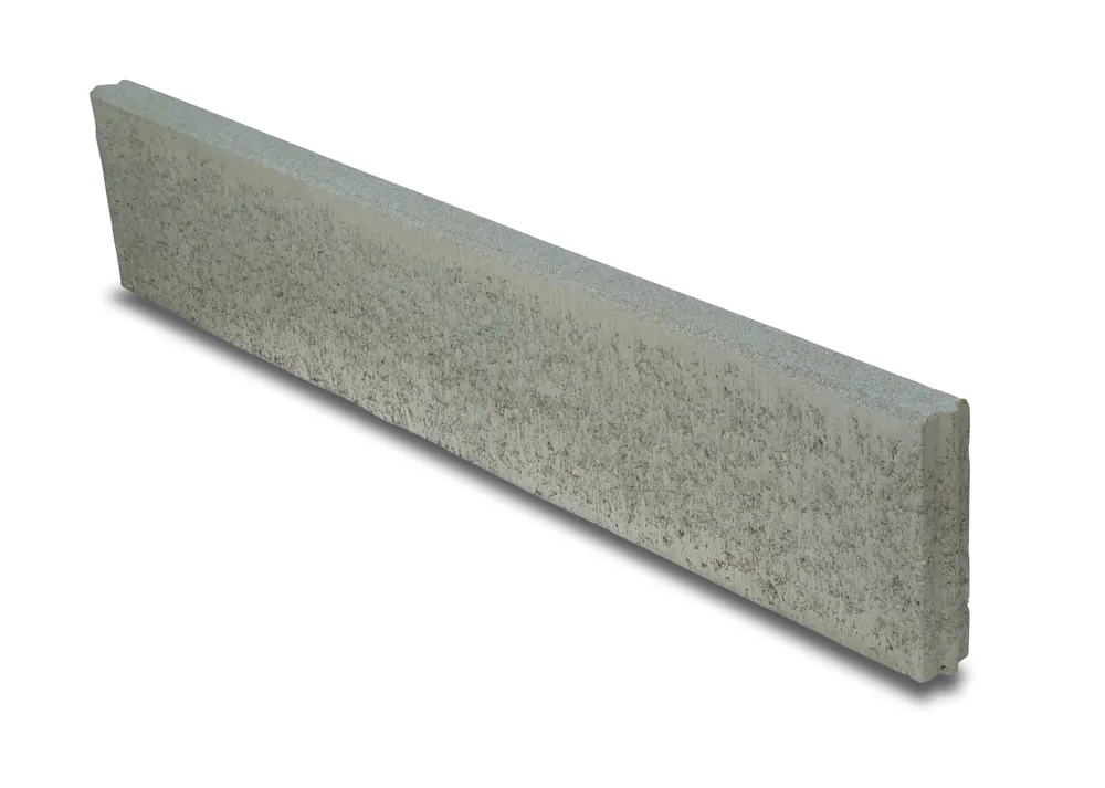 Újdonság SW Umvelttechnik, kertiszegély, 100/20/5 cm, szürke