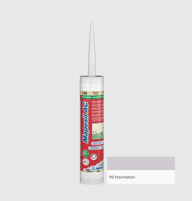 Árcsökkenés Hézagtömítő, Mapei, Mapesil AC Nr.110 Manhattan, 310 ml