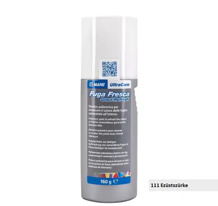 Biztonságos fizetés Fuga felújító, Mapei, Ultracare Fuga Fresca Nr.111 Ezüstszürke, 160 gr