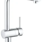 Szuper akció Grohe, Minta konyhai csaptelep, L-kifolyós, kihúzható fejjel, 32168000