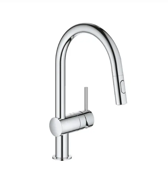 Akció Grohe, Minta egykaros mosogató csaptelep kihúzható zuhanyfejjel, 32321002