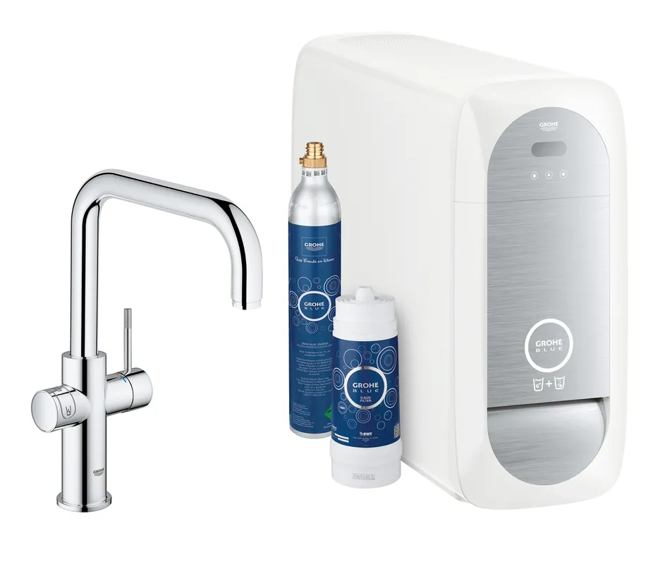 Csak ma Grohe, Blue Home, vízszűrős konyhai csaptelep U-kifolyó, 31456001