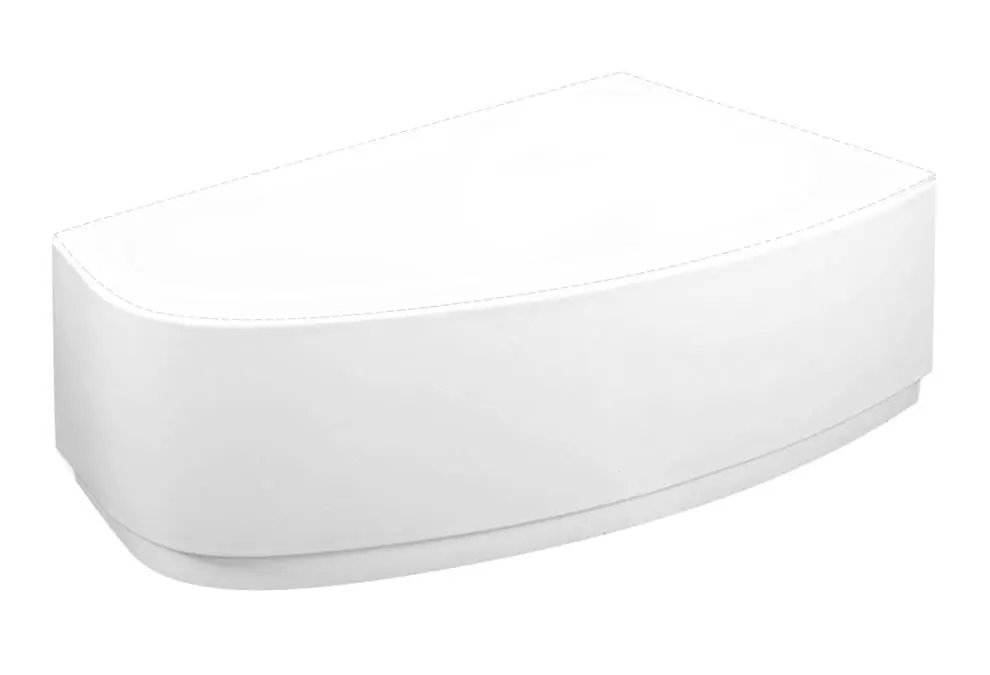 M-Acryl, Daria 150 aszimmetrikus kádhoz előlap, 150 cm Gyors szállítás