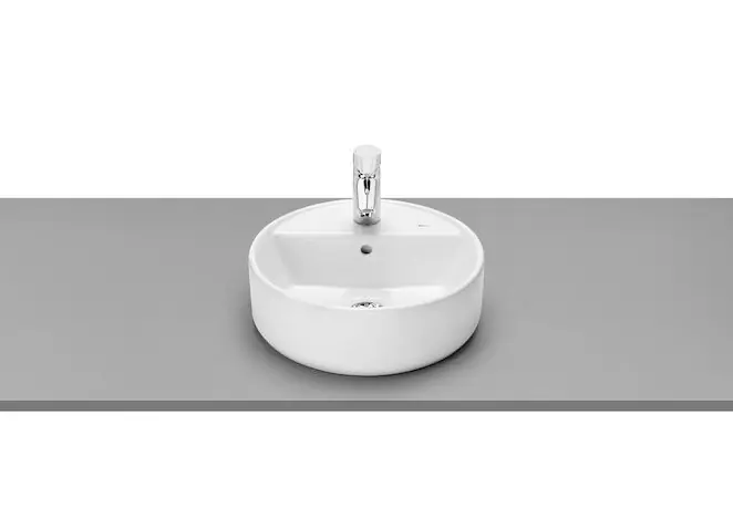 Vásárlói kedvenc Mosdó, Roca, Alter A3270MK000, pultra építhető, csaplyukkal, 40 cm