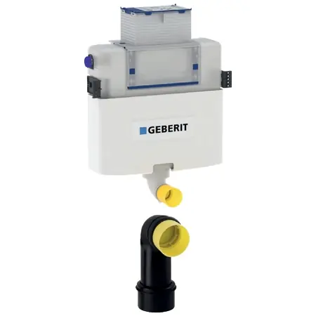 WC tartály, Geberit, Omega 109.040.00.1, Omega 82 cm, fentről/elölről működtethető Biztonságos fizetés