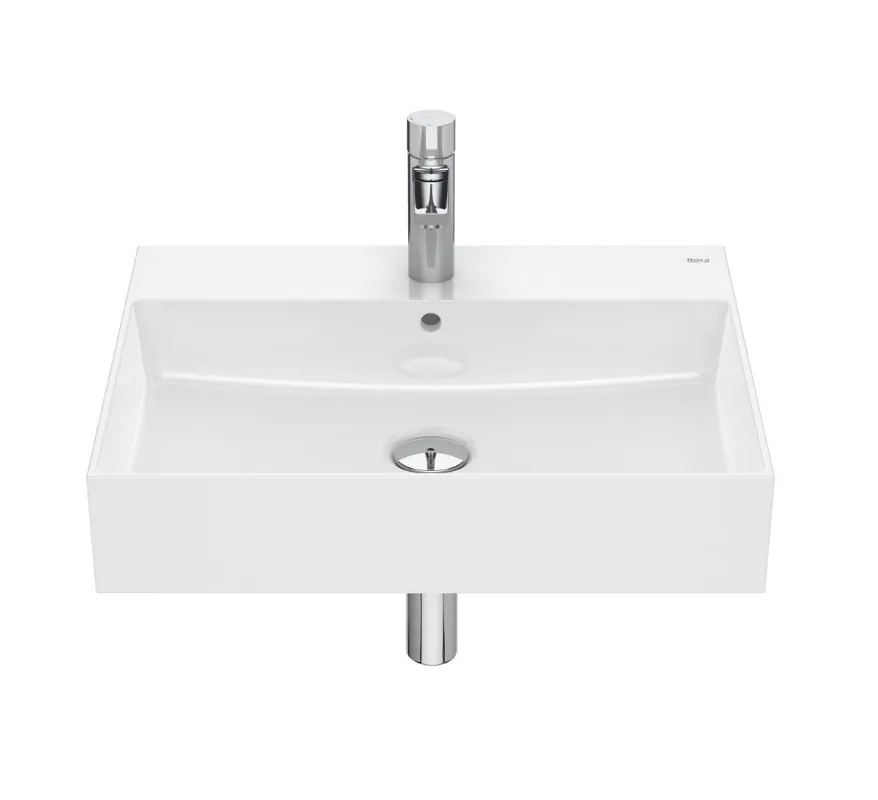 Népszerű Mosdó, Roca, SQUARE WB WH A32752C000, pultra ültethető, csaplyukkal, 60 cm