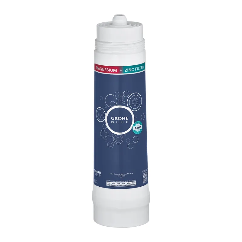 Kiárusítás Grohe, Blue Home, Magnézium + Cink szűrőfilter, kapacitása 400 liter 15 ° dKH víz keménységnél, 40691002