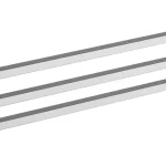 Törölközőtartó, Wellis, Capri WE00127, lengő, három karos, krómozott fém, 36 cm Kihagyhatatlan ajánlat