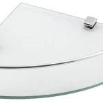 Sapho, Aqualine Rumba üveg sarokpolc, 250x42x250mm, transzparent, RB115 Biztonságos fizetés