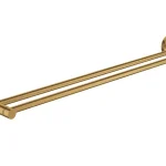 Grohe Essentials Dupla fürdőlepedő tartó 600 mm, brushed cool sunrise, 40802GN1 Exkluzív ajánlat