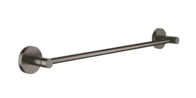 Grohe Essentials Törölközőtartó 450 mm, brushed hard graphite, 40688AL1 Szezonális akció