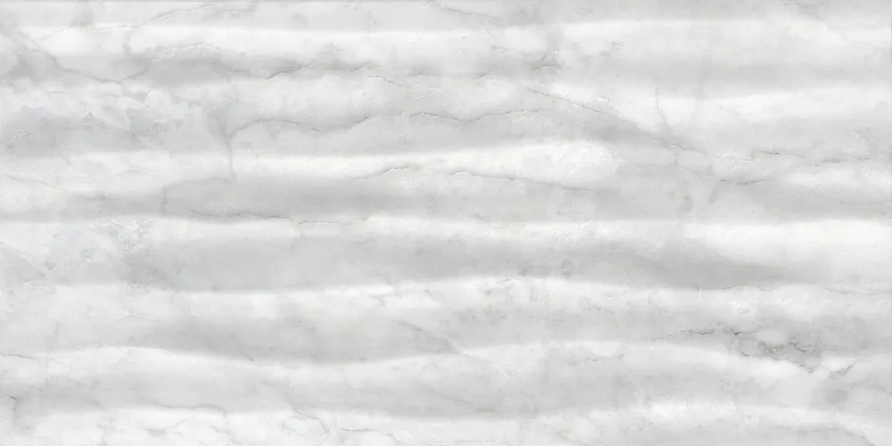Népszerű Csempe, KAI Group Vento Waves White 4703, 30x60 cm