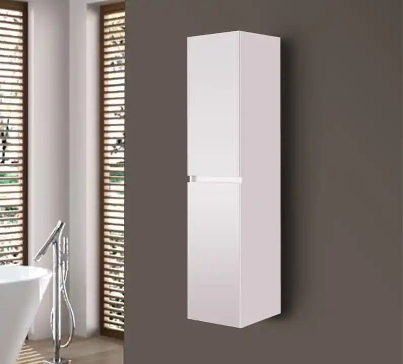 Ne maradj le Fürdőszobabútor, Wellis, Elois White magas fali szekrény 35*30*140 cm I.o.