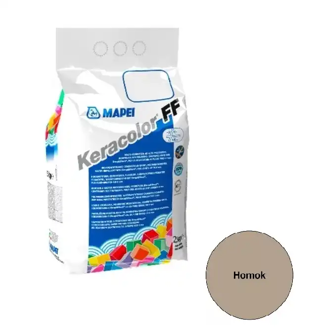 Akció Fugázó, Mapei, Keracolor FF Flex Nr.133 Homok, 2 kg (6 mm-ig)
