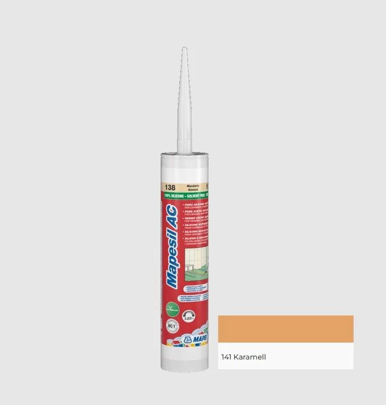 Népszerű Hézagtömítő, Mapei, Mapesil AC NR.141 Karamel, 310 ml