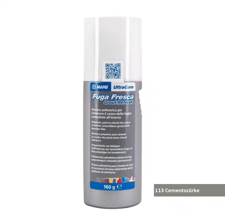 Fuga felújító, Mapei, Ultracare Fuga Fresca Nr.113 Cementszürke, 160 gr Gyors kiszállítás