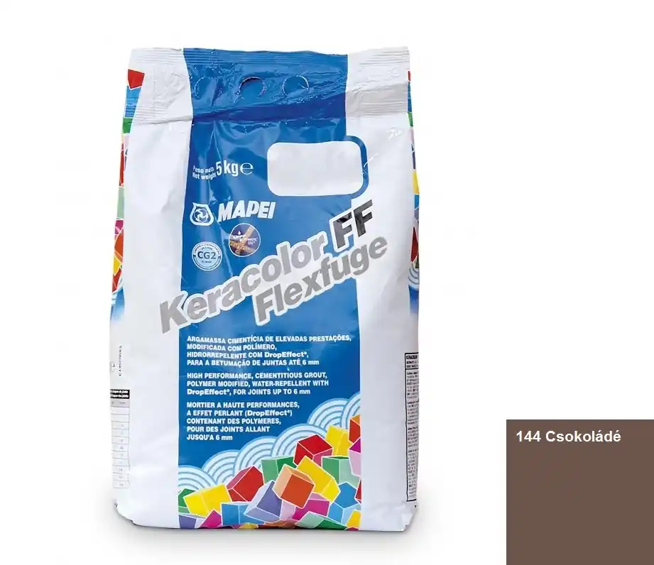 Akció Fugázó, Mapei, Keracolor FF Flex Nr.144 Csokoládé, 5 kg