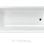 M-Acryl, Eco egyenes kád 160x70 cm 12381 Legkelendőbb