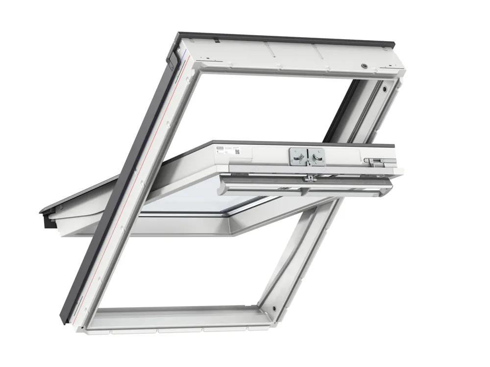 Velux, Tetőtéri ablak, GGU SK10 0070, 2-rétegű üveg, műanyag bevonat fa maggal, 114x160 cm Vedd meg most