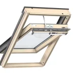 Olcsóbb Velux, Elektromos tetőtéri ablak, GGL SK08 307021, 2-rétegű üveg, lakkozott fa, 114x140 cm
