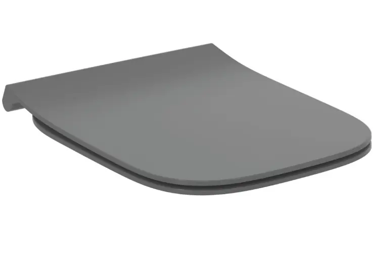 Újdonság WC ülőke, Ideal Standard, I.LIFE B T500358, soft close - lassú záródású, szürke