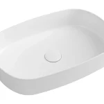Vásárlói kedvenc Mosdó, Sapho, Infinity Oval 10NF65055, pultra ültethető, csaplyuk nélkül, fehér, 55 cm