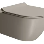 WC, Sapho GSI Pura 881505, fali, Swirlflush perem nélküli, matt torotora Kedvezményes ár