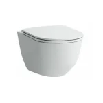 WC, Laufen, Pro H8669570000001, fali, rimless - perem nélkül, lassú záródású ülőkével Népszerű