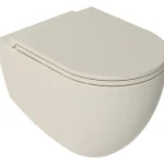WC, Sapho, Isvea Infinity 10NF02001-2K, fali, rimless (perem nélküli), elefántcsont Ne maradj le