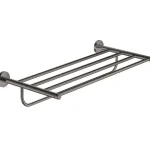 Kihagyhatatlan ajánlat Grohe Essentials Fürdőlepedő tartó polc, hard graphite, 40800A01