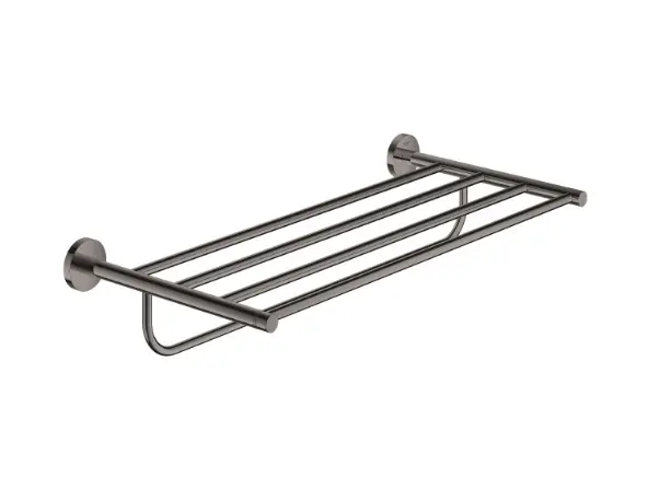 Kihagyhatatlan ajánlat Grohe Essentials Fürdőlepedő tartó polc, hard graphite, 40800A01