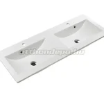 Biztonságos fizetés Mosdó, Marmy, Lisette 6 121 29 12 42 03, 2 medencés, 2 csaplyukkal, 120 cm
