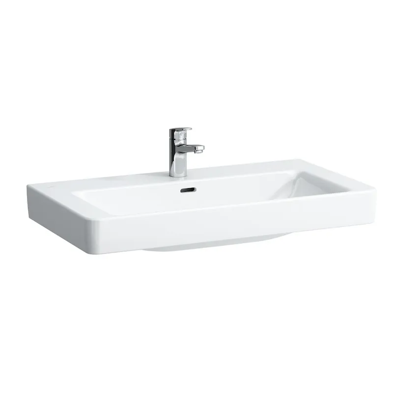 Mosdó, Laufen, Pro S H8139650001041, ráépíthető, 1 csaplyukkal, 85 cm Ne maradj le