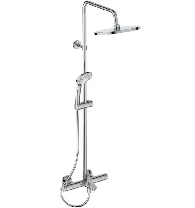 Legjobb ár Ideal Standard, Ceratherm T25 Termosztátos zuhanyrendszer, króm, A7629AA