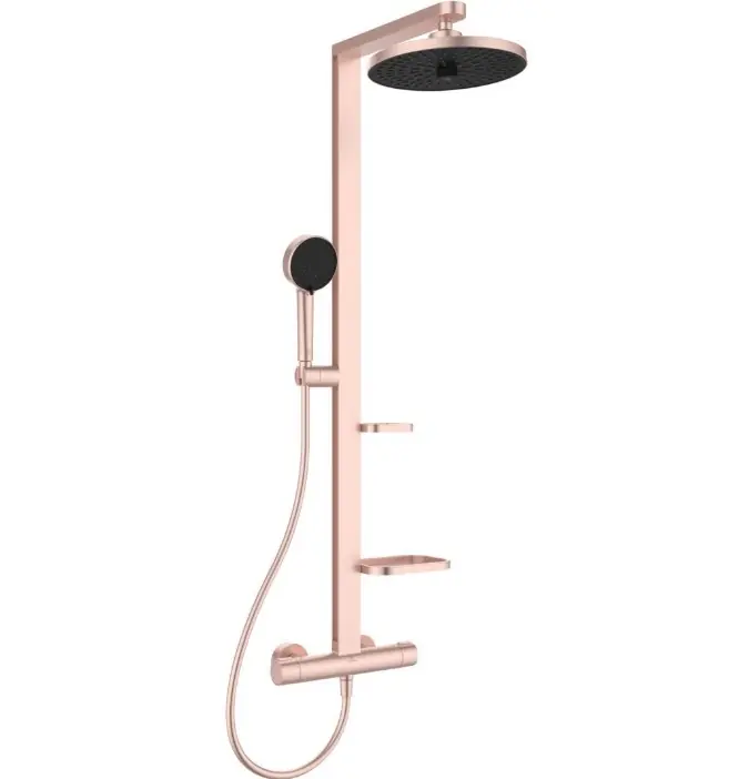 Ideal Standard, Ceratherm Alu+ Termosztátos zuhanyrendszer, rose, BD583RO Outlet