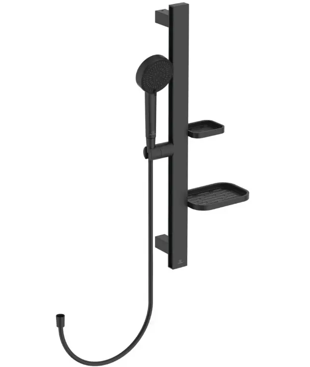 Rendeld meg most Ideal Standard, Idealrain Alu+ zuhanyszett, fekete, BD586XG
