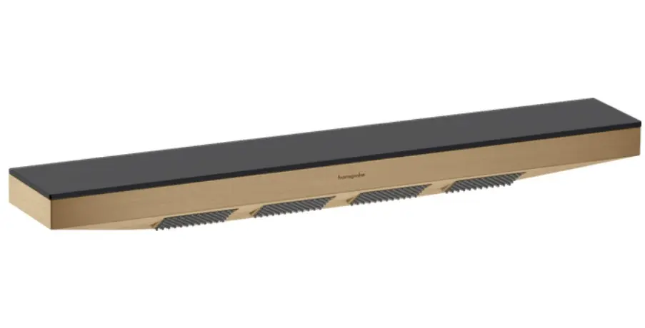Hansgrohe Rainfinity Vállzuhany 500, 1jet, zuhanypolccal szálcsiszolt bronz 26243140 Biztonságos fizetés