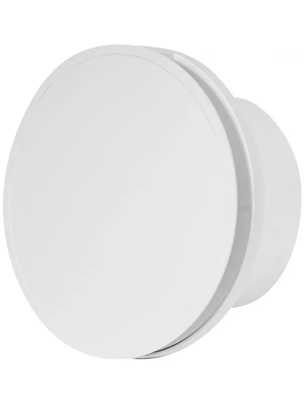 Outlet E-EXTRA Elszívó ventilátor EAT125, fehér, FEDÉLLEL, kör alakú, golyóscsapággyal, NA125mm
