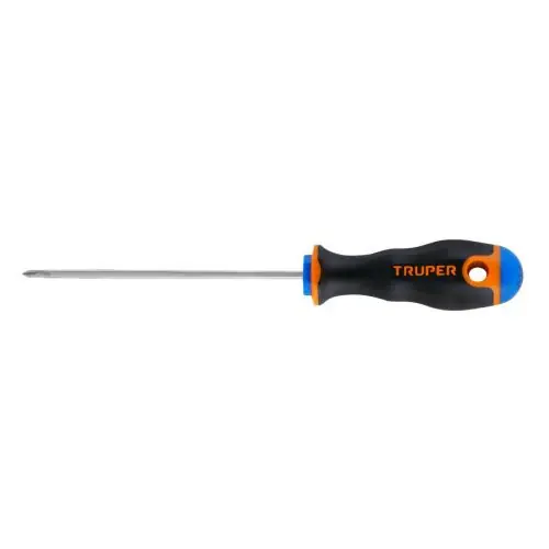 TRUPER DP-1/8X4B PH0 Csavarhúzó ComfortGrip markolattal, mágneses (14055) Legnépszerűbb