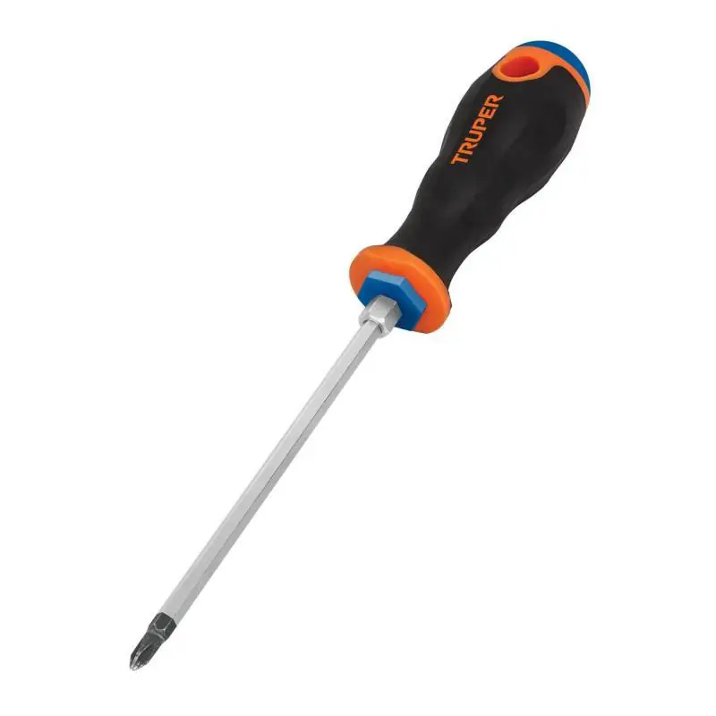 TRUPER DR-5/16X6B Lapos csavarhúzó ComfortGrip markolattal, mágneses (14006) Akció
