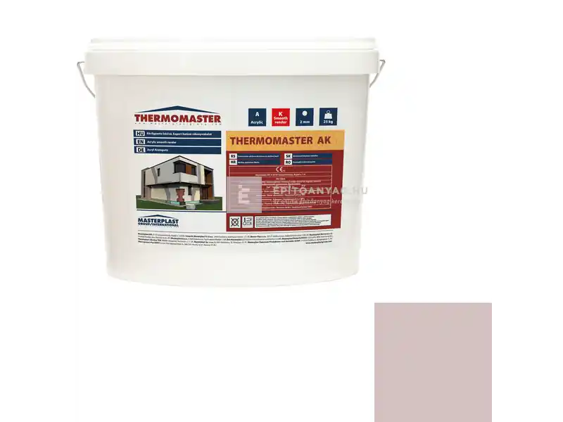 Masterplast Thermomaster akril vékonyvakolat, kapart 2 mm 20-E 25 kg Árcsökkenés