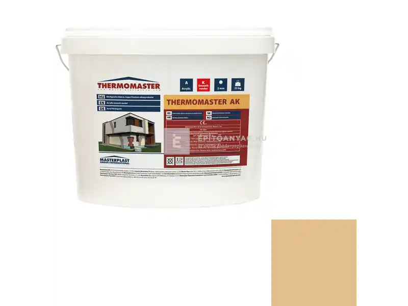 Bestseller Masterplast Thermomaster akril vékonyvakolat, kapart 2 mm 48-C 25 kg