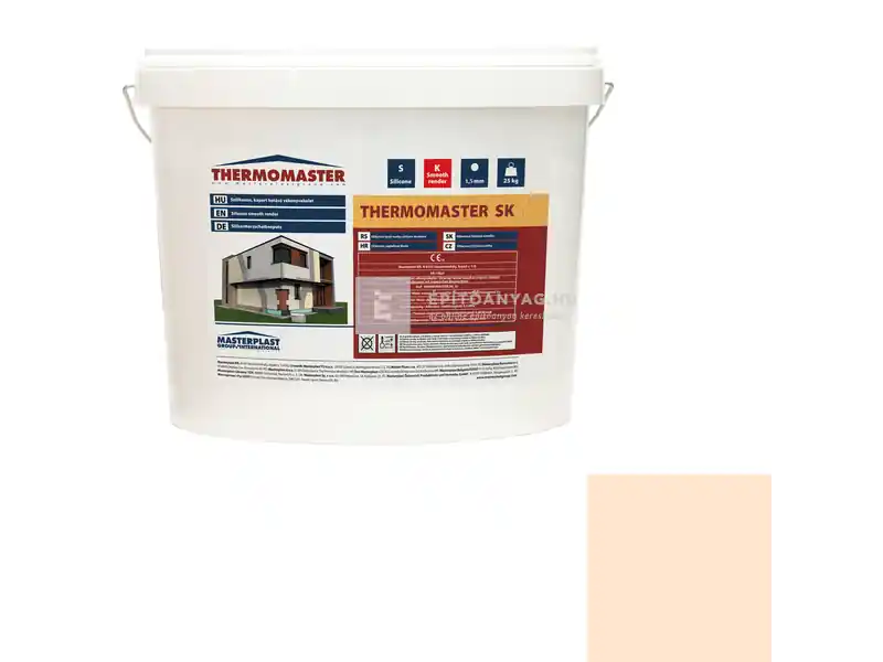 Olcsó Masterplast Thermomaster szilikon vékonyvakolat, kapart 1,5 mm 07-F 25 kg