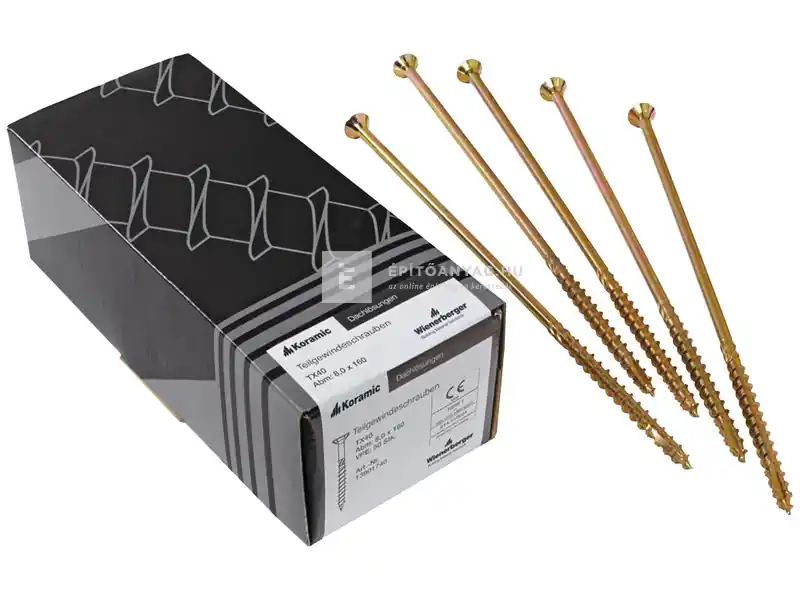 Tondach Thermo rendszercsavar 8x375 mm Biztonságos fizetés