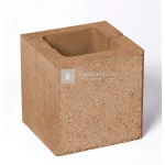 Vásárlói kedvenc Leier Modern kerítéskő félkő natúr, beige 20x20x20 cm