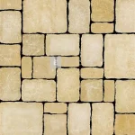 Biztonságos fizetés Semmelrock Castello Antico kombi térkő homok-sárga 6 cm