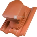Szuper akció Bramac Durovent Római helyiségkiszellőztető egység NA125 téglavörös