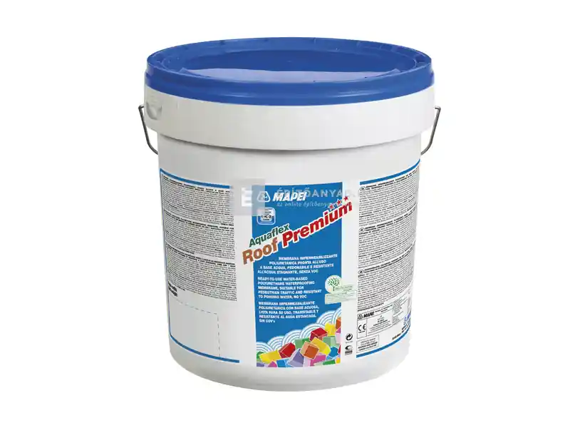 Mapei Aquaflex Roof Premium kenhető vízszigetelő fólia téglavörös 5 kg Népszerű
