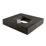 Gyors kiszállítás KK Kavics Vezúv MF támfal pillérelem antracit 29x29x6 cm