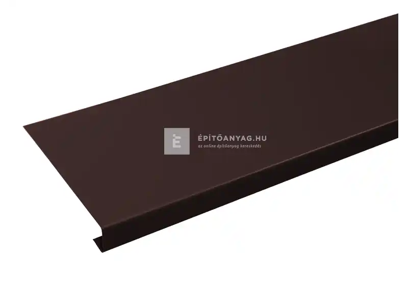 Ne maradj le Terrán páracseppentő ereszlemez, acél gesztenyebarna 19x200 cm